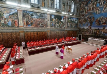 jurament dels cardenals a la Capella Sixtina I Vatican Media